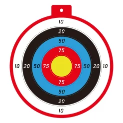 Airblast med 2 pistoler, målskive og 40 patroner - 49 dele