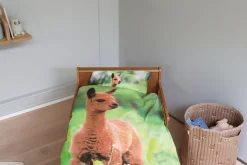 Alpaka sengetøj - 100% bomuld - Junior sengetøj 100x140 cm