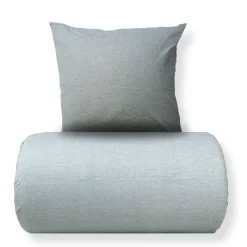 Baby sengetøj 70x100 cm - Bomulds flonel - Green Melange