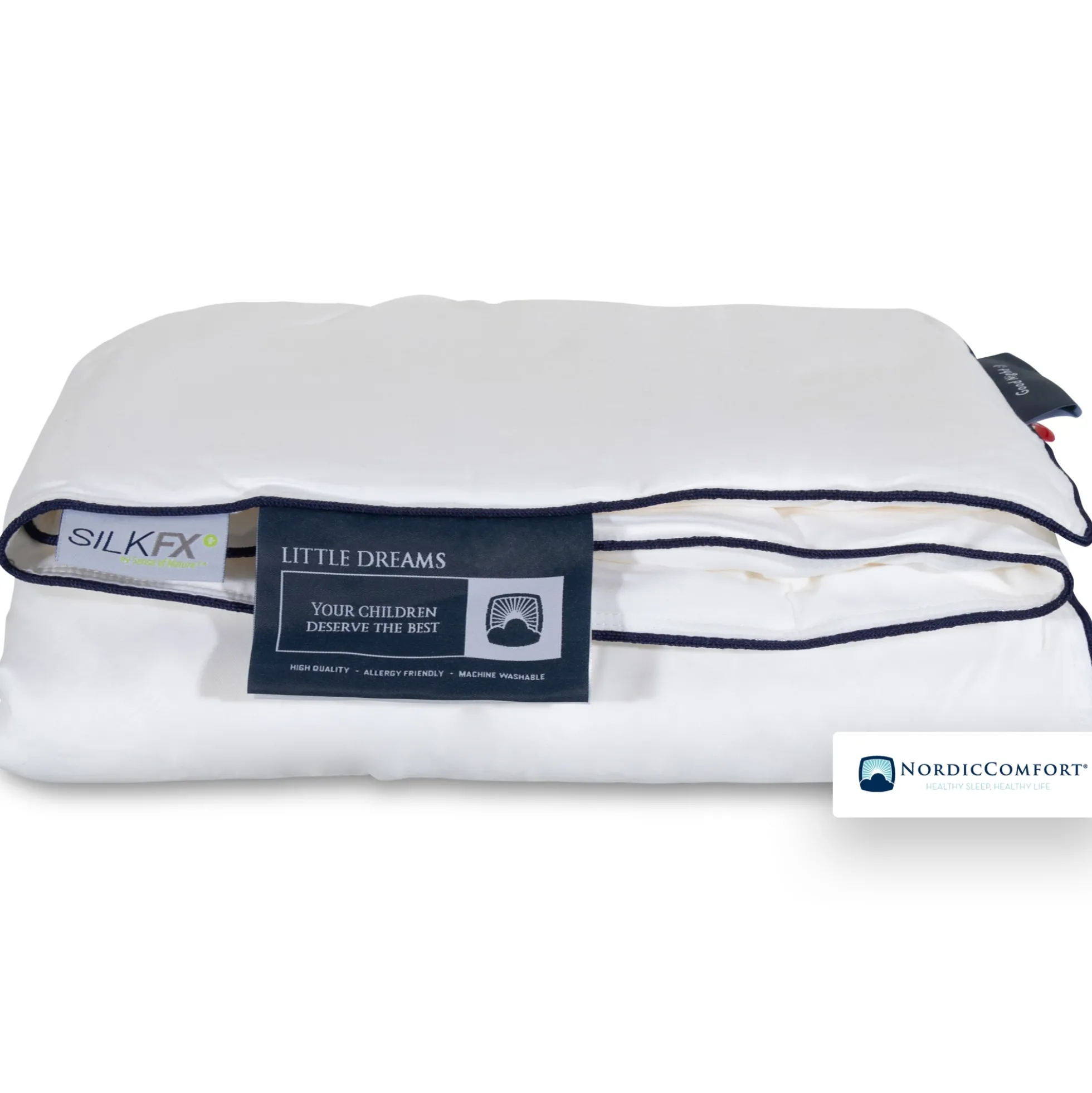 Baby silkedyne - Helårs - 100% mulberry silke - 70x100 cm - Nordic Comfort