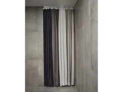 Badeforhæng - 180x220 cm - Zone Denmark Lux - Jacquardvævet Taupe