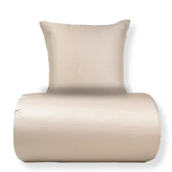 Bambus dobbelt sengetøj 200x220 cm - 100% bambus - Beige