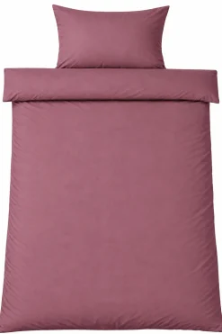 Bambus dobbelt sengetøj 200x220 cm - 100% bambus - Bordeaux satinvævet