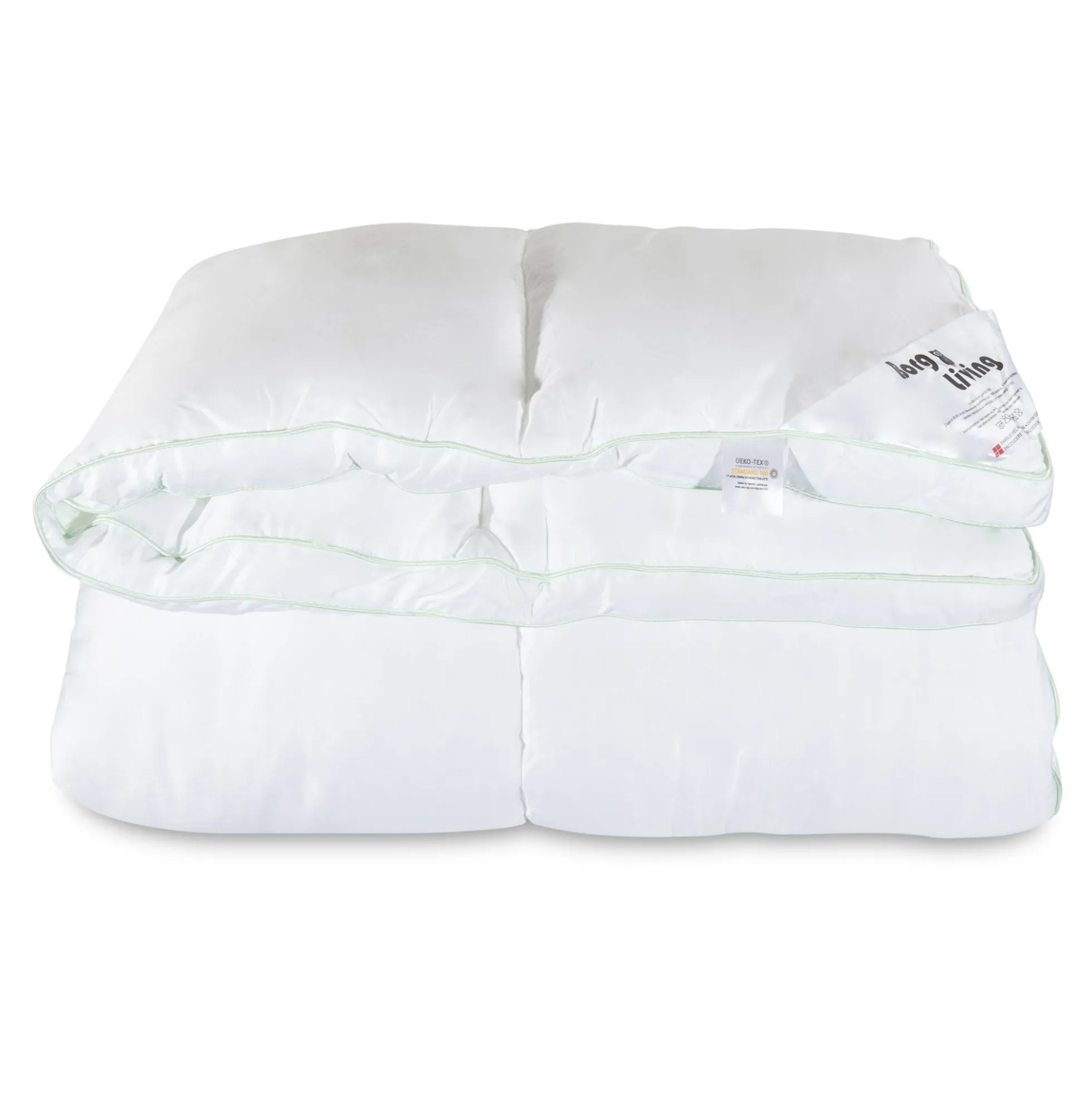 Bambus helårs dyne - Ekstra blød bambus og dunfiber - Allergivenlig - 200x220 cm - Borg Living