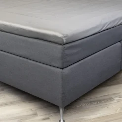 Bambus lagen - Kuvertlagen 160x200x8 cm - Lys grå - 100% bambus - Lagen til topmadras