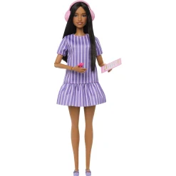 Barbie Fashionistas autistisk dukke med sansetilbehør - 30 cm