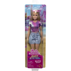 Barbie Malibu stranddetektiv med solbriller - 30 cm