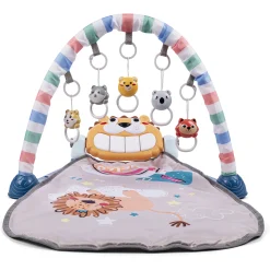 B Beez pianotrapez - babygym med musik, lys og 5 rangler - fra 0 mdr.