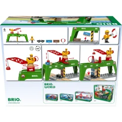 BRIO Containerkran - BRIO-tog sæt- 33996