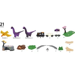 BRIO Dinosaureventyr sæt - BRIO-togbane - 36094