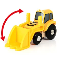 BRIO Frontlæsser med halmballe - BRIO-tog sæt- 33436