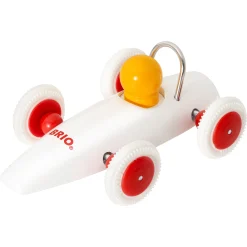 BRIO hvid racerbil - BRIO-klassiker i træ - 30077