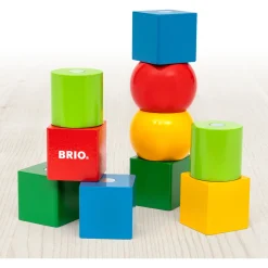 BRIO Magnetiske træklodser - BRIO-klassiker i træ - 30435