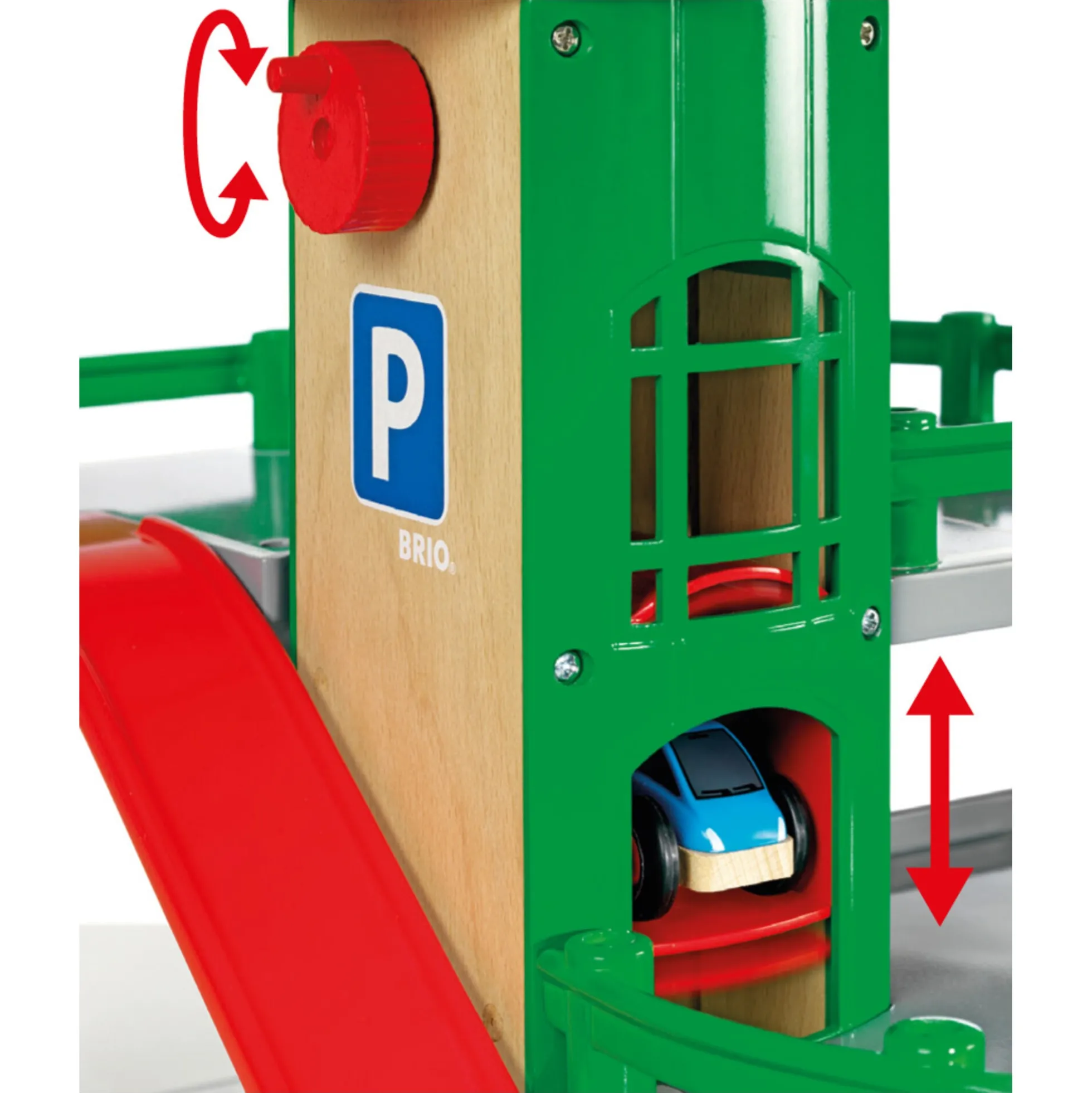 BRIO Parkeringshus - BRIO-togbane sæt- 33204