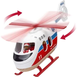 BRIO Redningshelikopter - BRIO-tog sæt- 36022