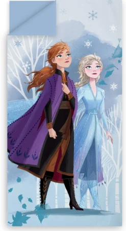 Børnesovepose - Anna og Elsa - Frost - 70x140 cm - Vandafvisende