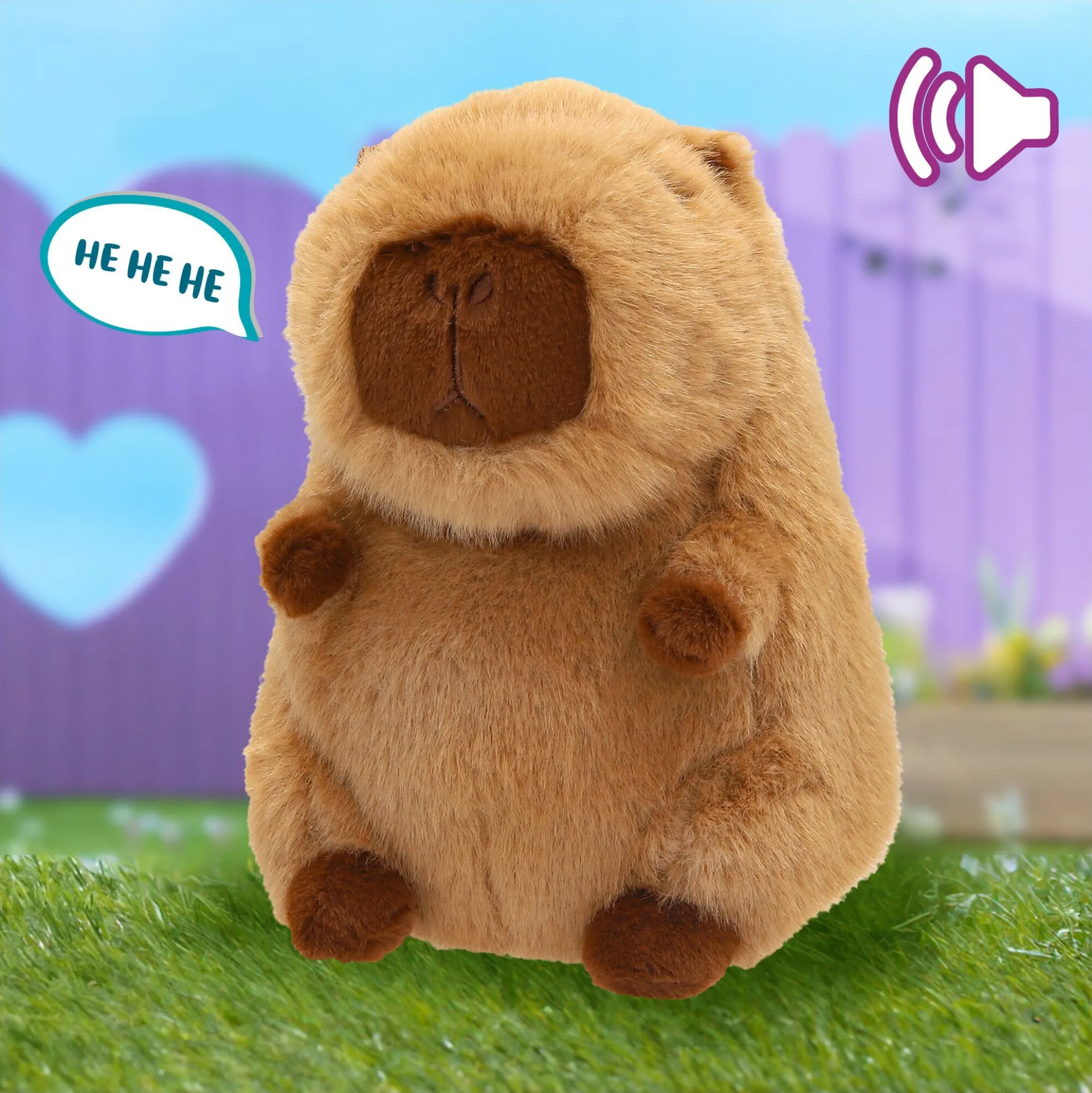 Club Petz Bim Bam Capybara interaktiv bamse - 16 cm