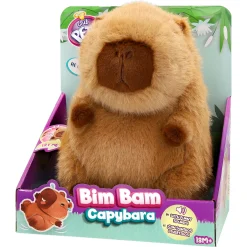 Club Petz Bim Bam Capybara interaktiv bamse - 16 cm