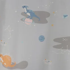 Dinosaur sengetøj - 100% bomuld - Baby sengetøj 70x100 cm - Grå