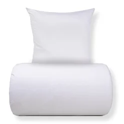Dobbelt sengetøj 200x200 cm - Stonewashed - Firm white