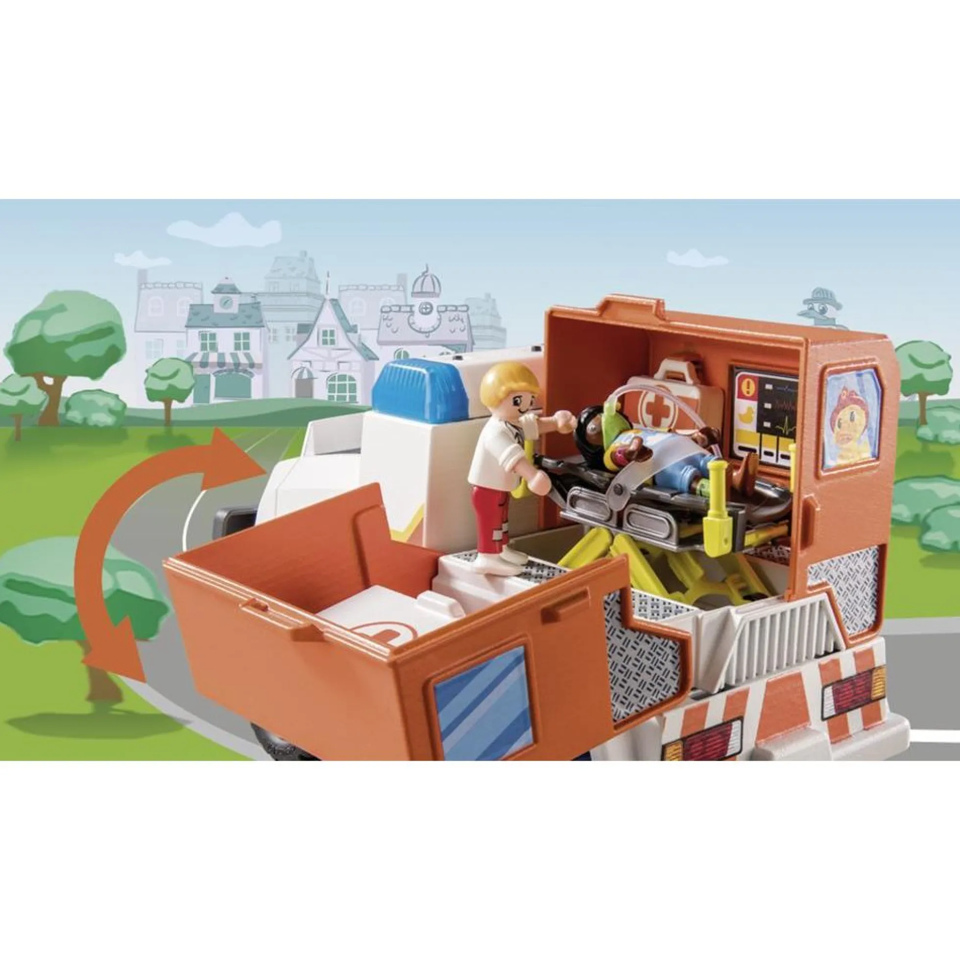 D*O*C* - Ambulance - PL70916 - PLAYMOBIL Duck On Call