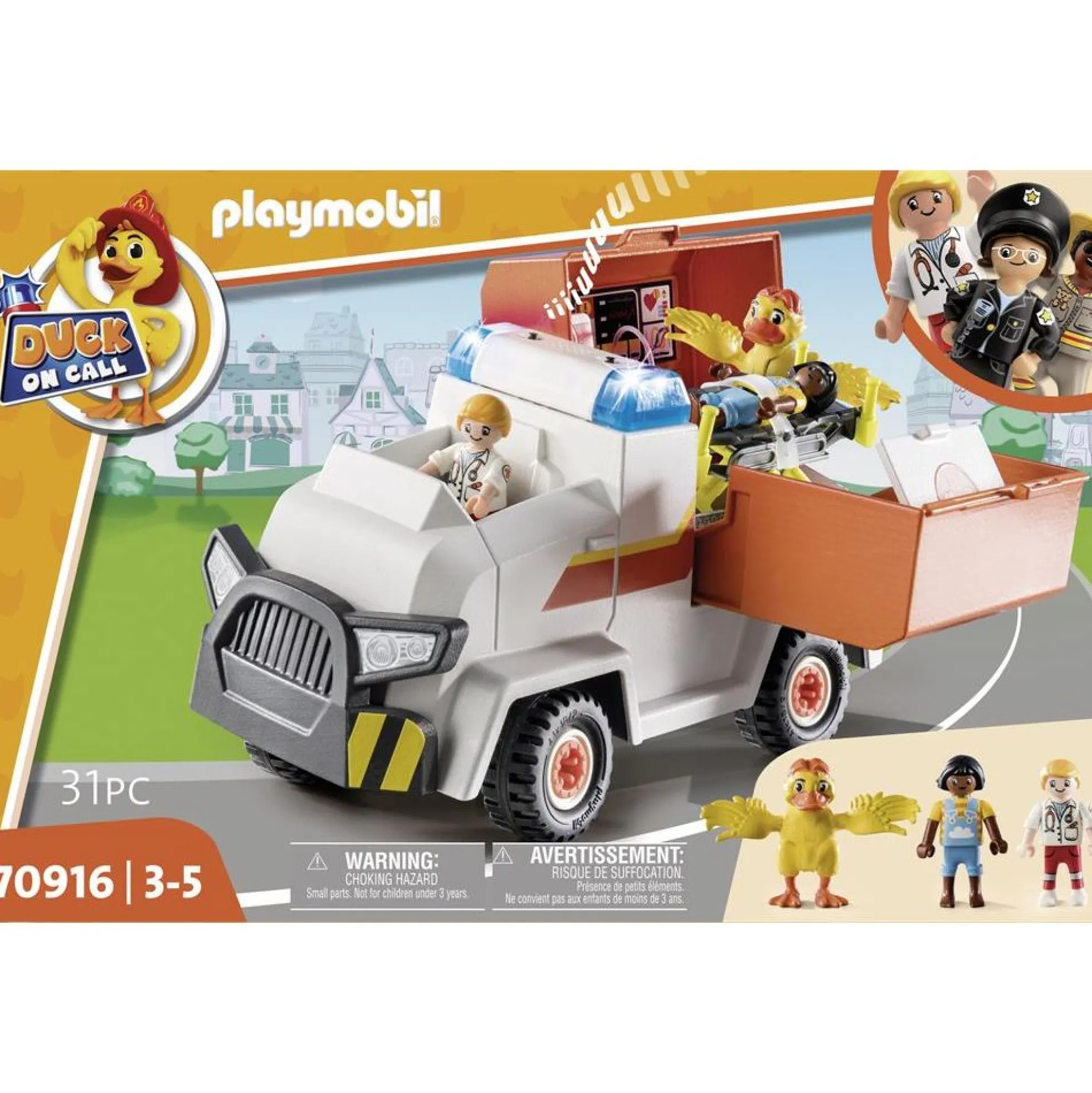 D*O*C* - Ambulance - PL70916 - PLAYMOBIL Duck On Call