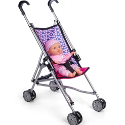 Dukke klapvogn - Passer til 30-43 cm dukker