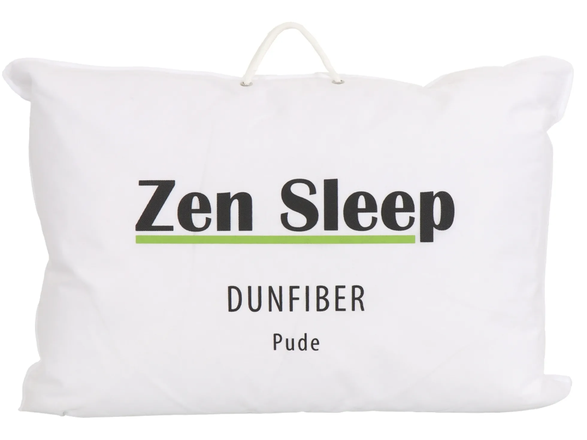 Dunfiber pude - Allergivenlig hovedpude - 50x70 cm - Mellem - Zen Sleep