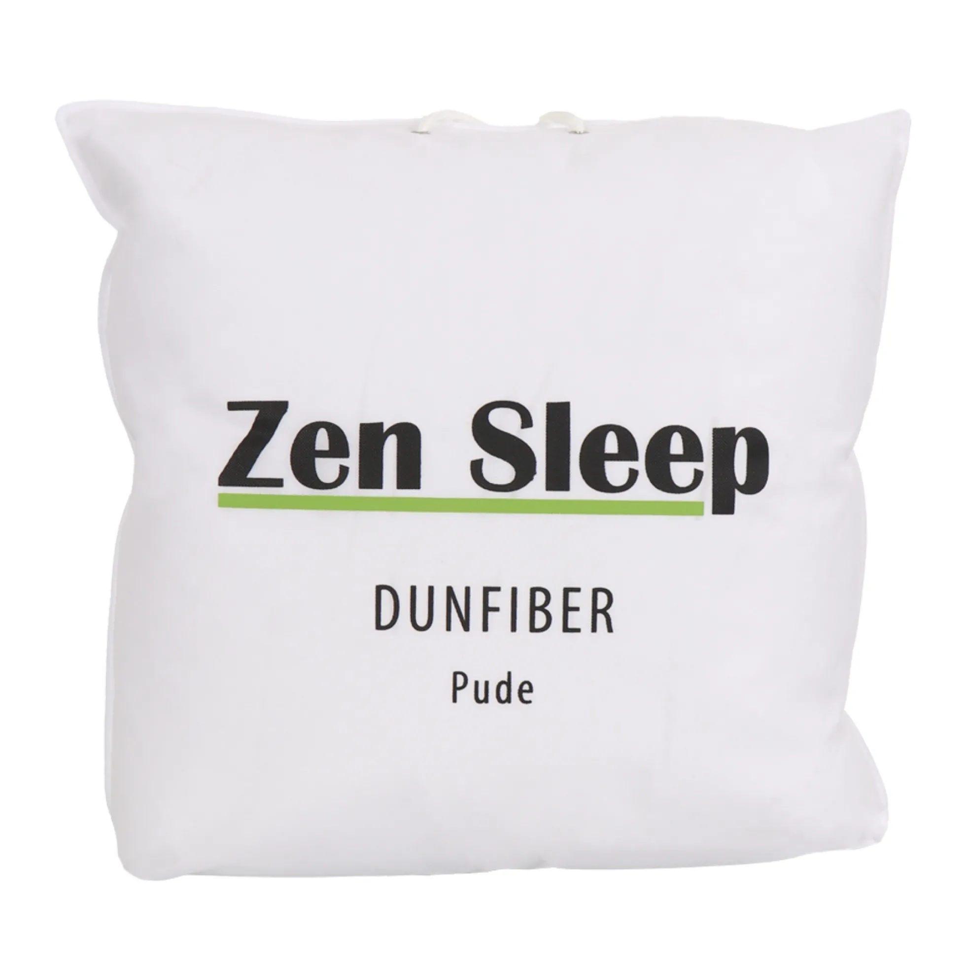 Dunfiber pude - Allergivenlig hovedpude - 50x60 cm - Mellem - Zen Sleep