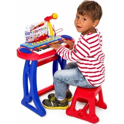 Elektronisk keyboard med 31 tangenter og mikrofon - Bontempi musiklegetøj