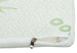 Ergonomisk bambus pude - Nakkepude i memory skum - Zen Sleep