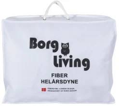 Fiberdyne - Helårsdyne - Microfiber dyne - 200x200 cm - Borg Living