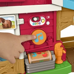 Fisher-Price Little People interaktiv bondegård med 5 figurer