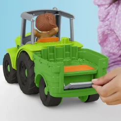Fisher-Price Little People musikalsk traktor med bonde og hund - 25 cm