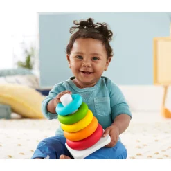 Fisher-Price Rock-a-Stack- Klassisk stabletårn med 5 ringe - 21 cm
