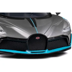 Fjernstyret Bugatti Divo sportsbil med 2.4 GHz styring - Mørkegrå - 1:16