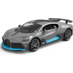 Fjernstyret Bugatti Divo sportsbil med 2.4 GHz styring - Mørkegrå - 1:16