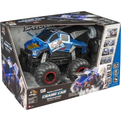 Fjernstyret crash monster truck med deformation, damp, lys og lyd - 2.4 GHz styring - 1:16