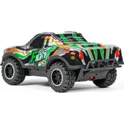 Fjernstyret monster truck med lys og 2,4 GHz styring - Grøn - 1:24