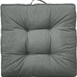 Futon hynde til havestol - 7 cm blød hynde - Grøn havehynde til udendørs brug - Måler 50x50 cm - Nordstrand Home stolehynde
