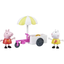 Gurli Gris Moments legesæt Gurlis isvogn - 7,5 cm figurer