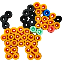 Hama Maxi lille perlesæt - 100 perler og 1 stiftplade - Hund