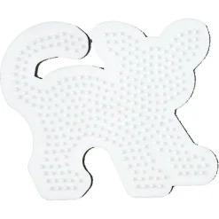 Hama Midi store stiftplader - 3 stiftplader - Hvid - Kat, hest og prinsesse
