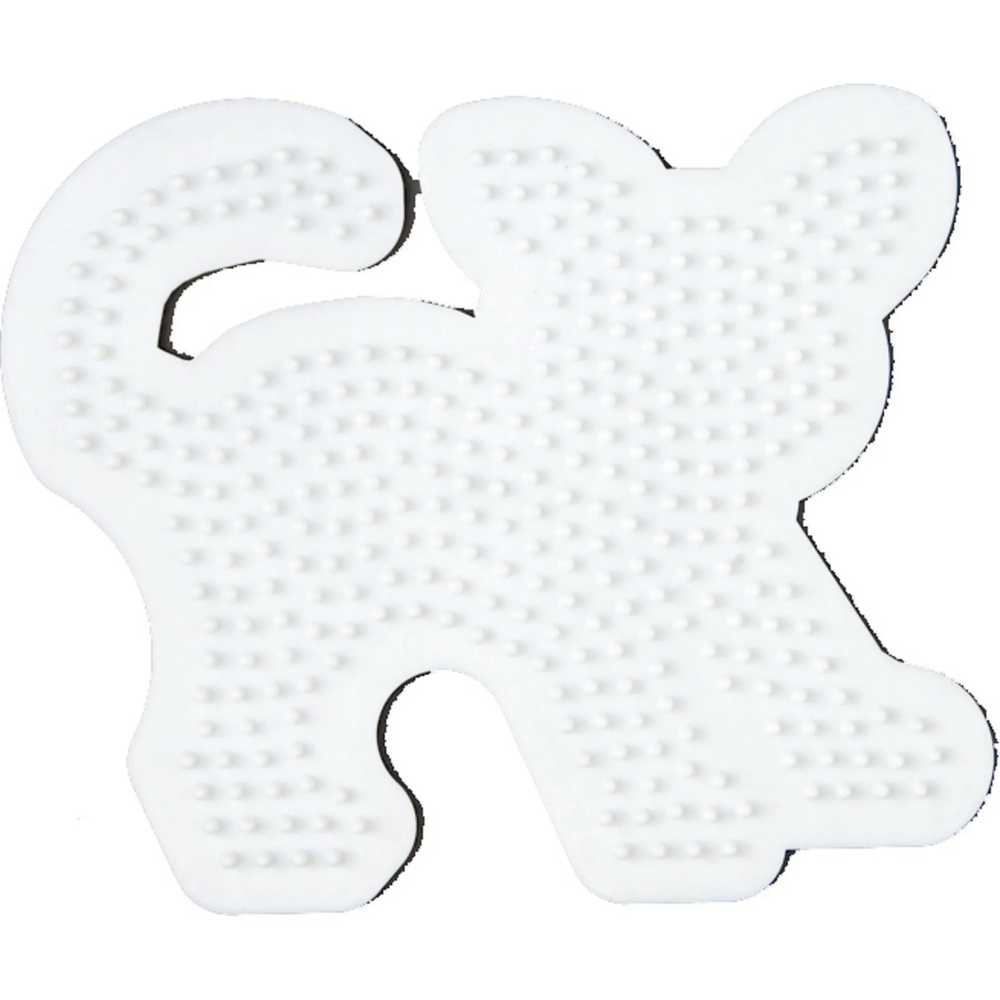 Hama Midi store stiftplader - 3 stiftplader - Hvid - Kat, hest og prinsesse