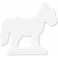 Hama Midi store stiftplader - 3 stiftplader - Hvid - Kat, hest og prinsesse