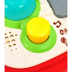 Hape Rainbow Rock guitar - musiklegetøj med lys, 5 sange og whammy bar - fra 3 år