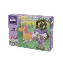 Hestevogn, pastel - Plus-Plus