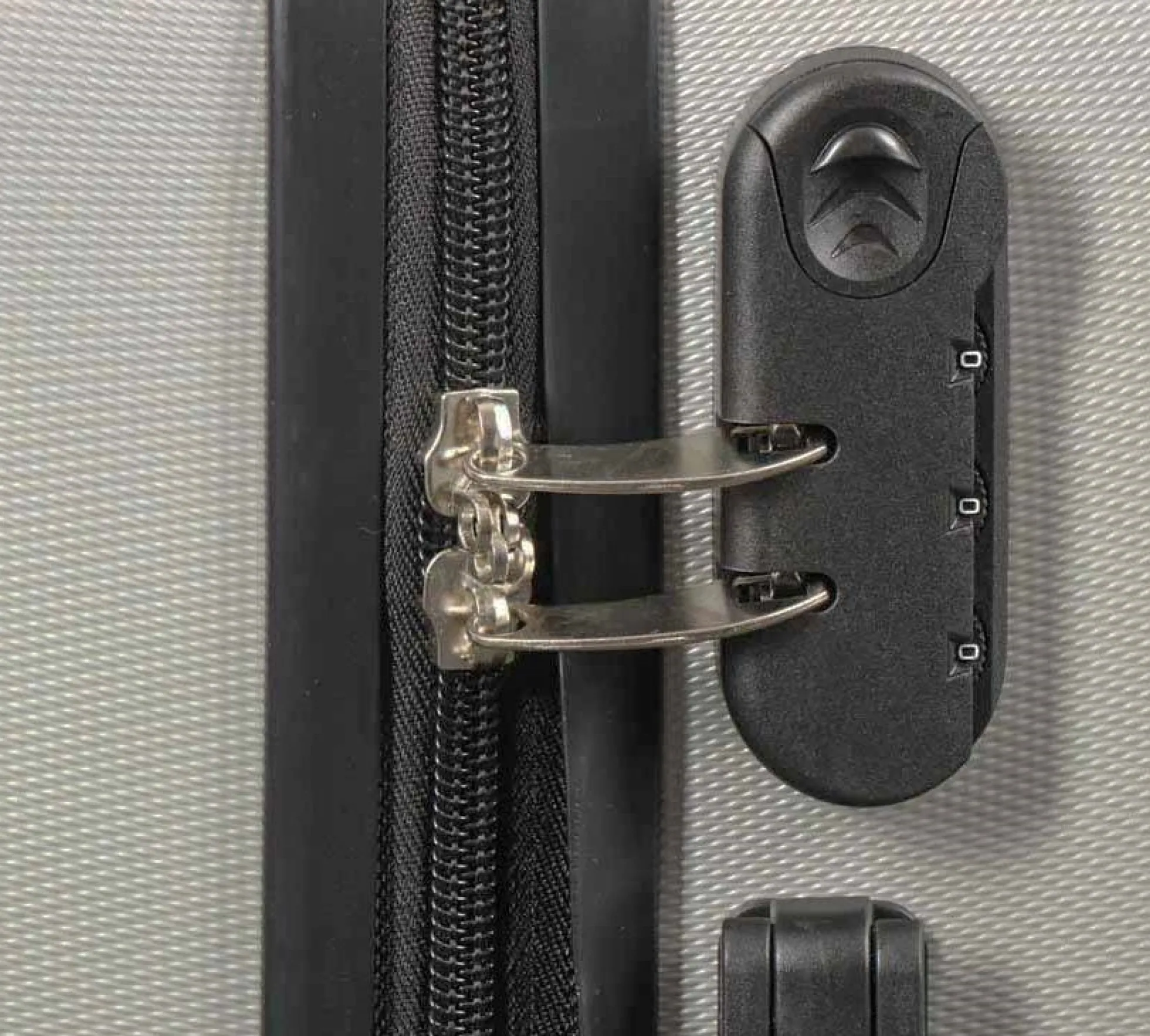 Håndbagage kuffert - Hardcase letvægt kuffert - Str. lille - Diamant grå