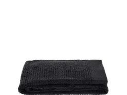 Håndklæde - 100% bomuld - Gæstehåndklæde 50x70 cm - Zone Denmark Classic - Black