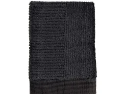 Håndklæde - 100% bomuld - Gæstehåndklæde 50x70 cm - Zone Denmark Classic - Black